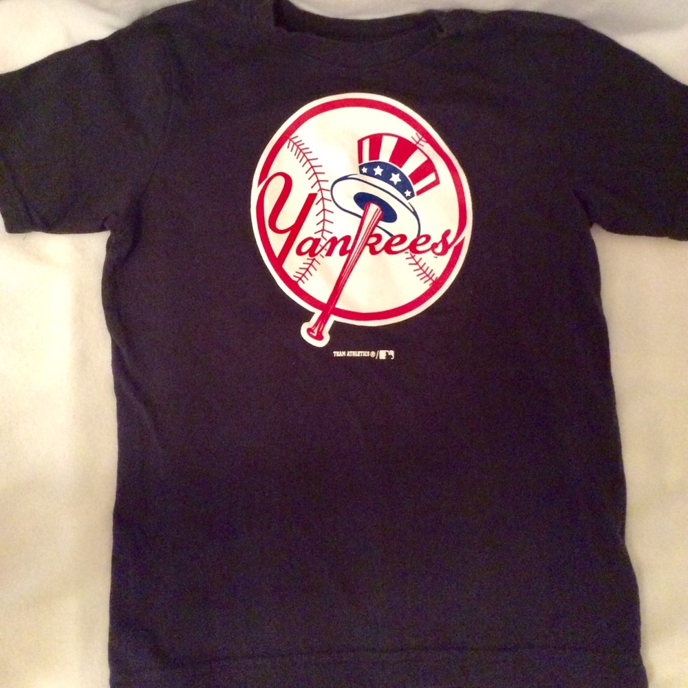MLB New York Yankees T-Shirt Boys XS(4/5) like New